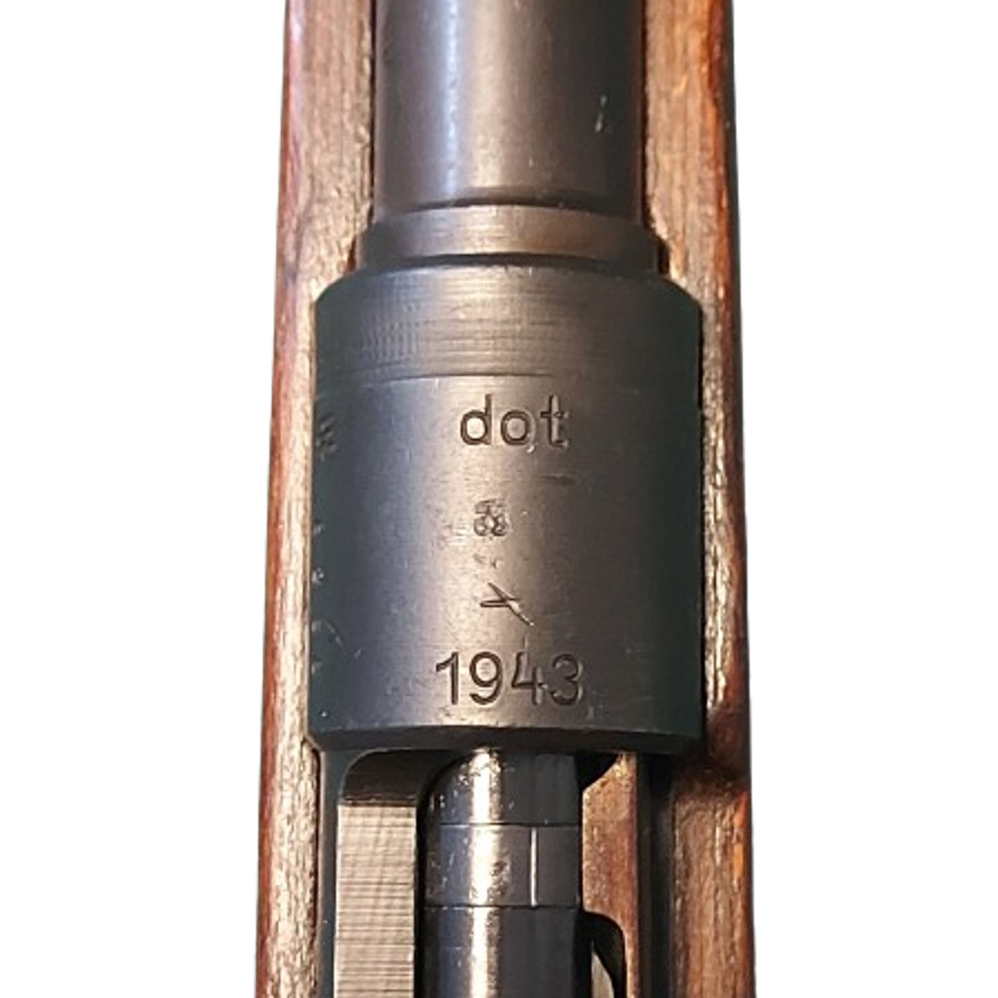 Deactivated WW2 German 1943 K98 Service Rifle -Russian Capture
