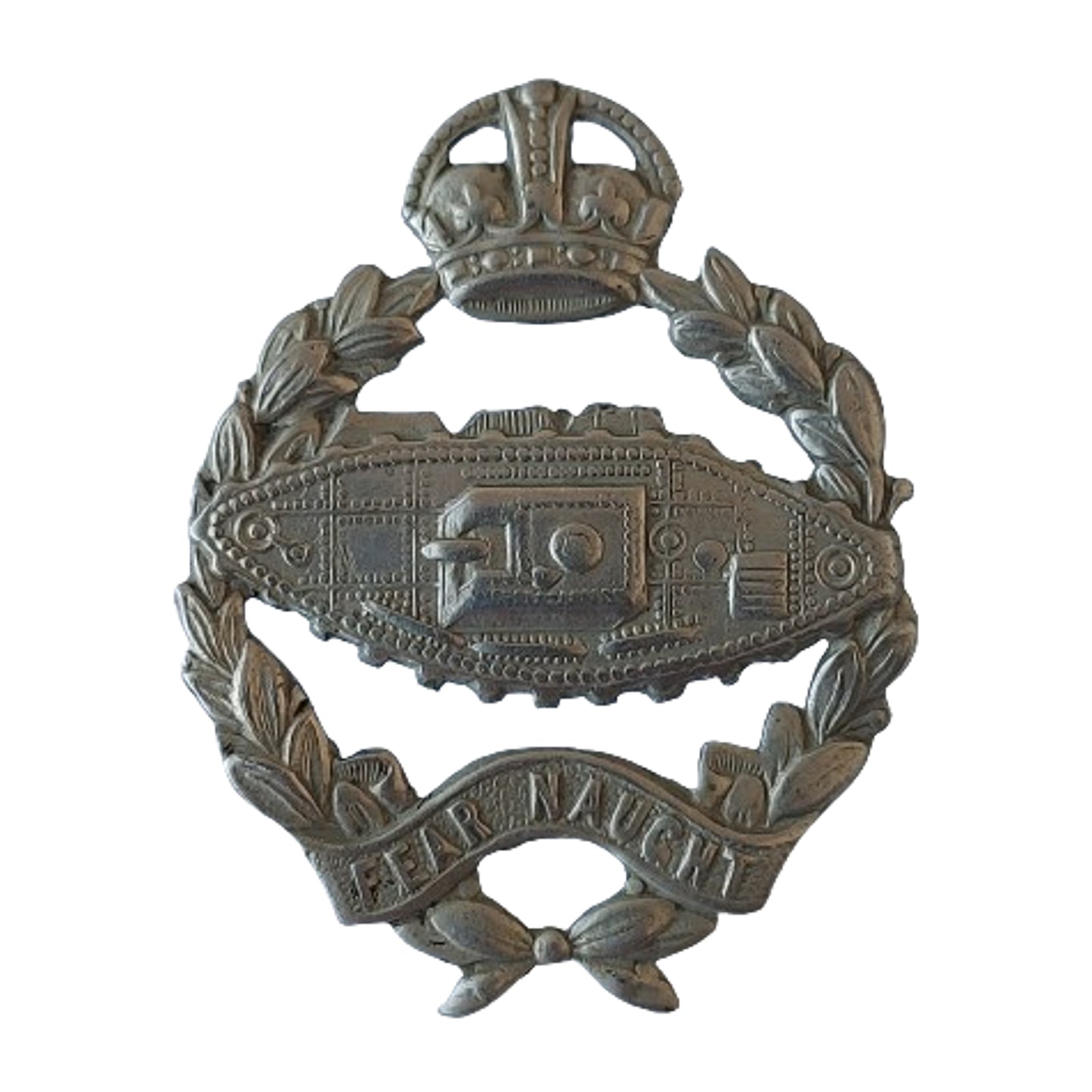 WW2 British Royal Armoured Corps Cap Badge