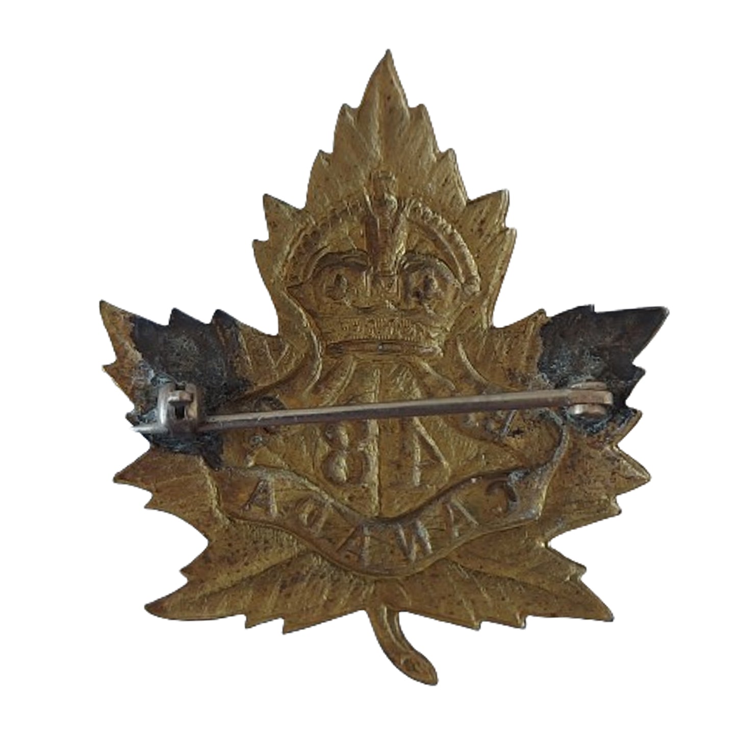 WW1 Canadian 48th Battalion Cap Badge -British Columbia