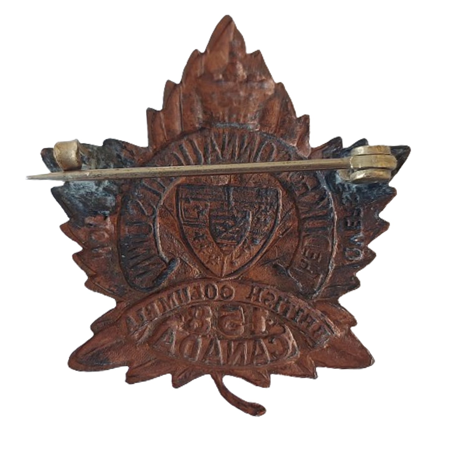 WW1 Canadian 158th Battalion Collar Badge -Vancouver British Columbia