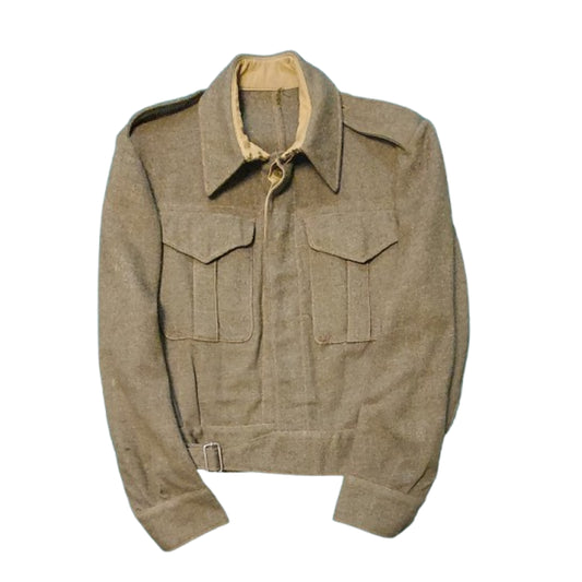 WW2 Canadian BD Battle Dress Tunic Size 4 1943 No Insignia