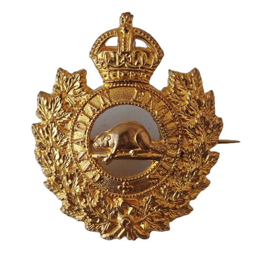 WW1 Canadian Engineers Officer's Cap Badge