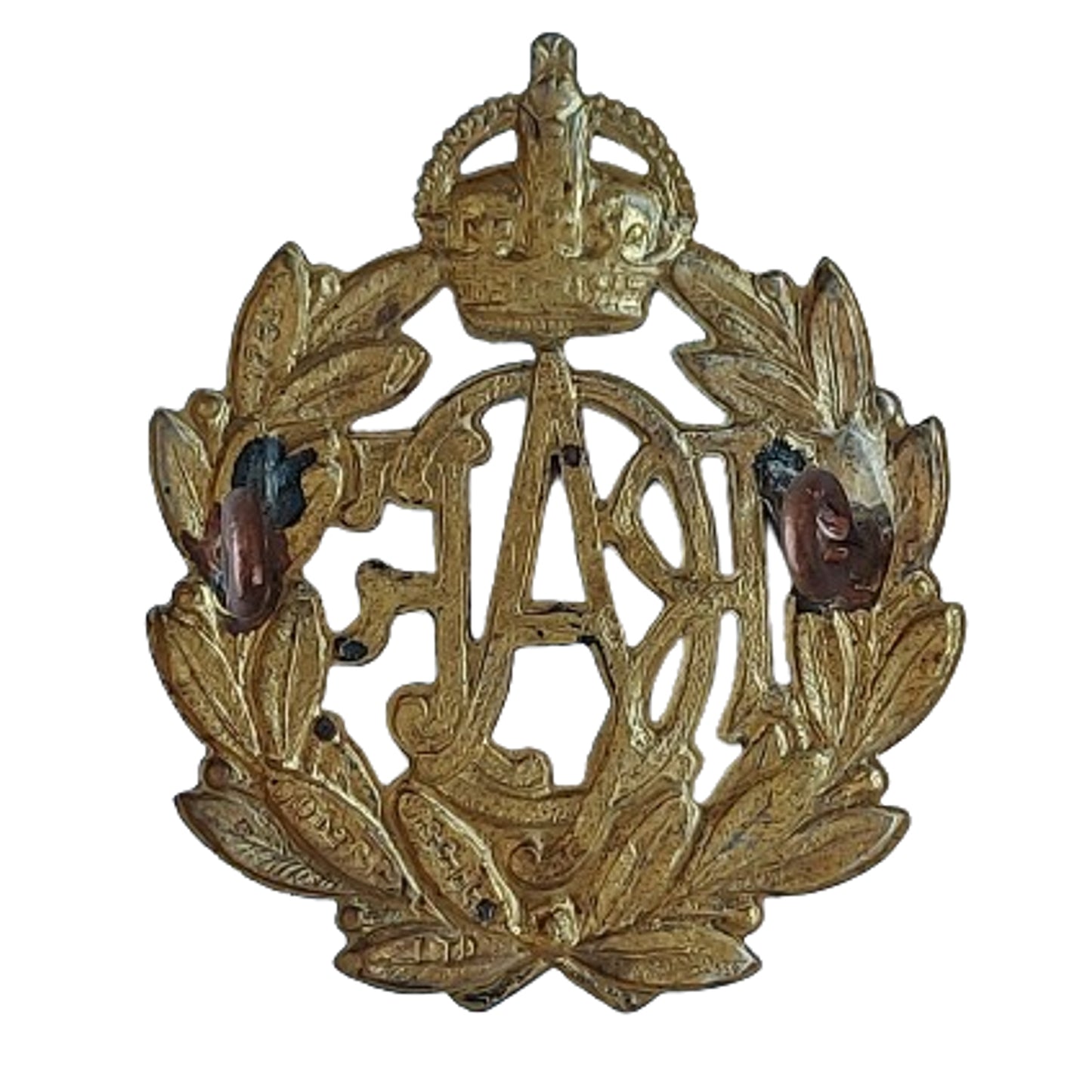 WW2 RCAF Royal Canadian Air Force Cap Badge -Scully Montreal