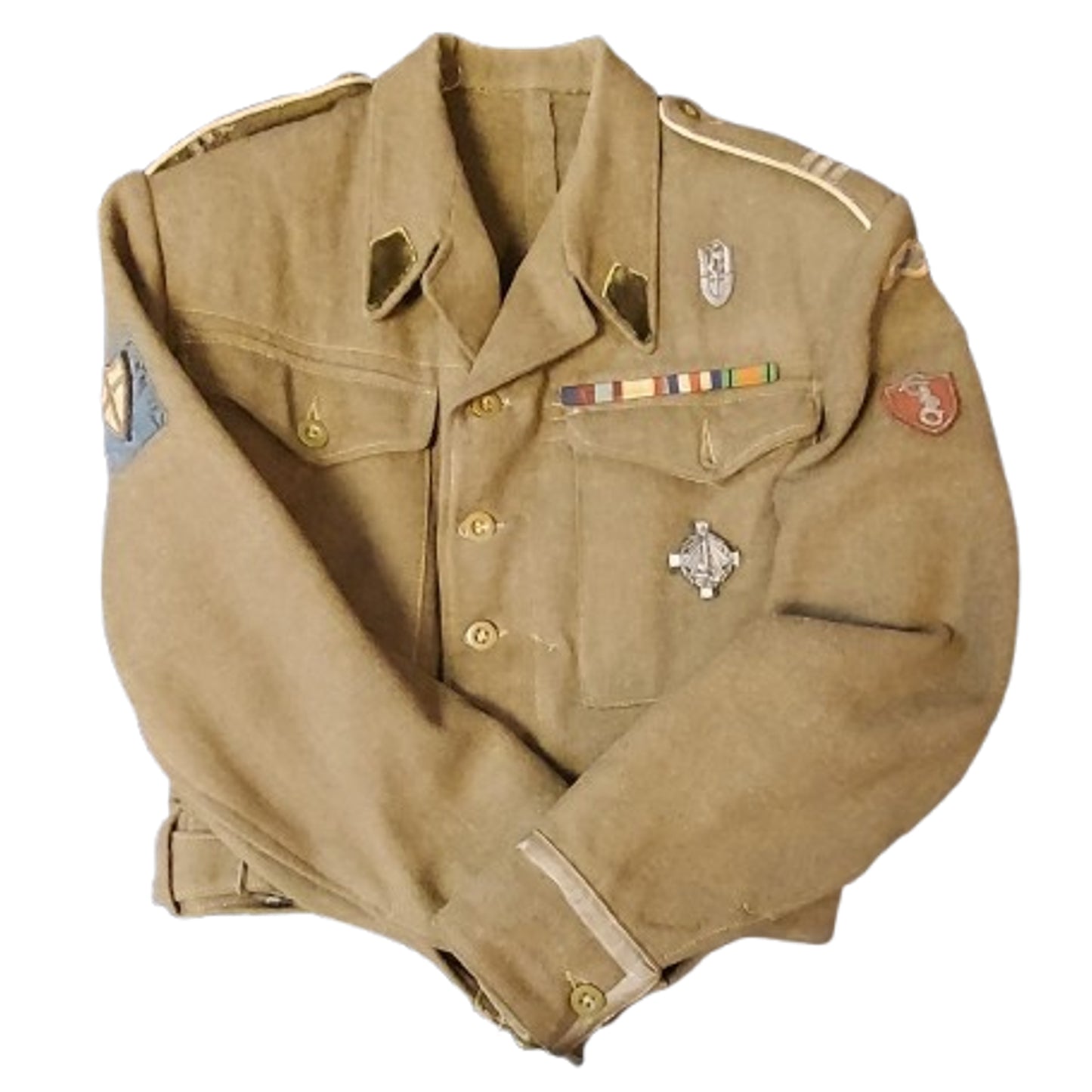 WW2 Polish Army 2nd Corps Officer's Tailored Battle Dress Tunic