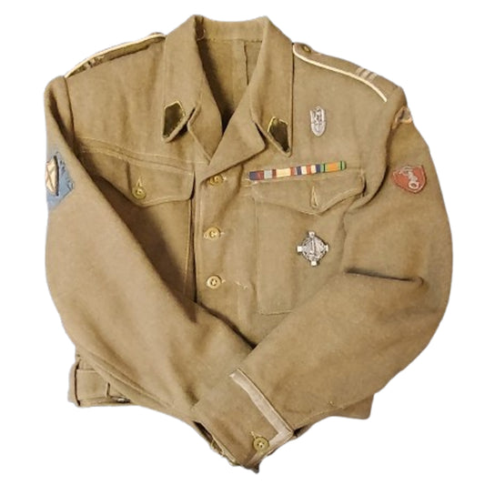 WW2 Polish Army 2nd Corps Officer's Tailored Battle Dress Tunic