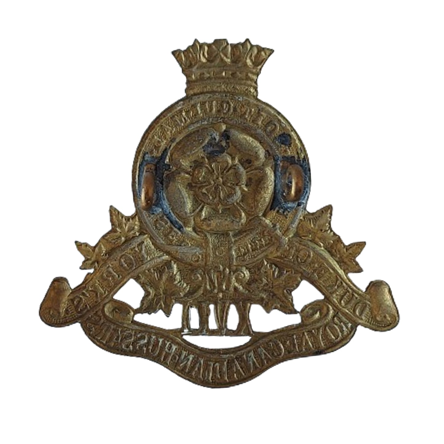 WW2 Canadian Duke Of Yorks Royal Canadian Hussars Cap Badge