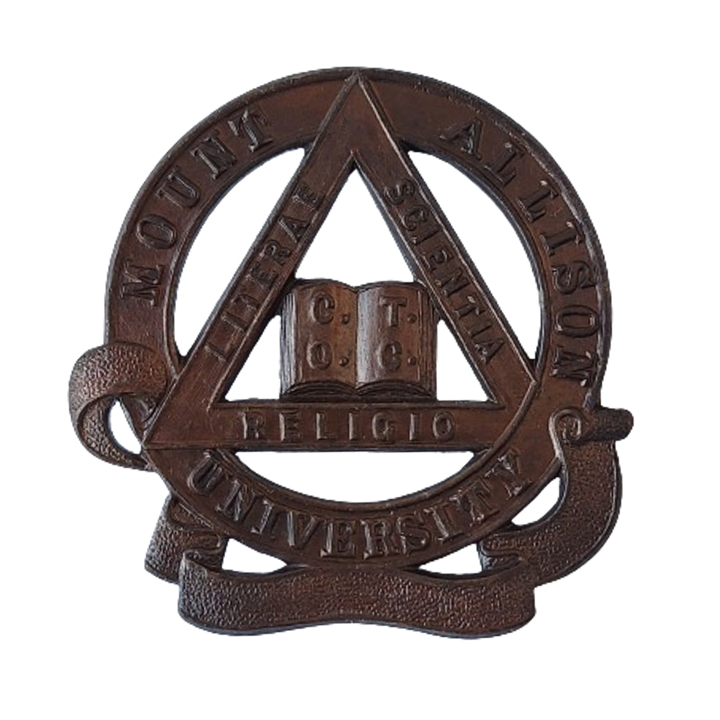 WW2 Canadian COTC Mount Allison University Cap Badge