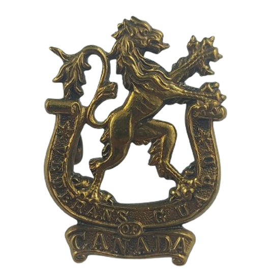WW2 Canadian Veteran's Guard Of Canada Collar Badge
