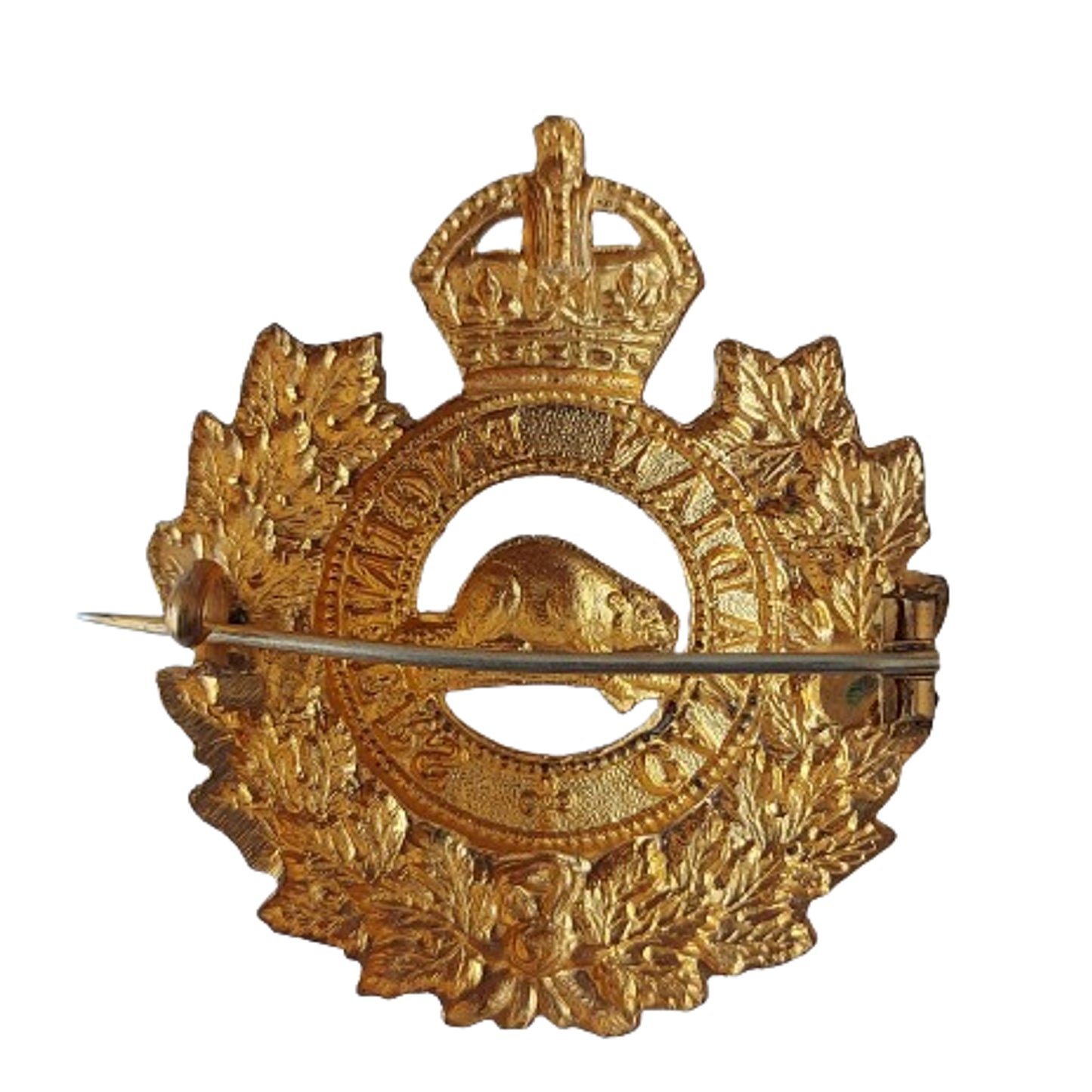 WW1 Canadian Engineers Officer's Cap Badge