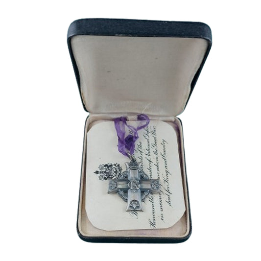 WW1 Canadian Cased Memorial Cross With Card 23rd Battalion PPCLI