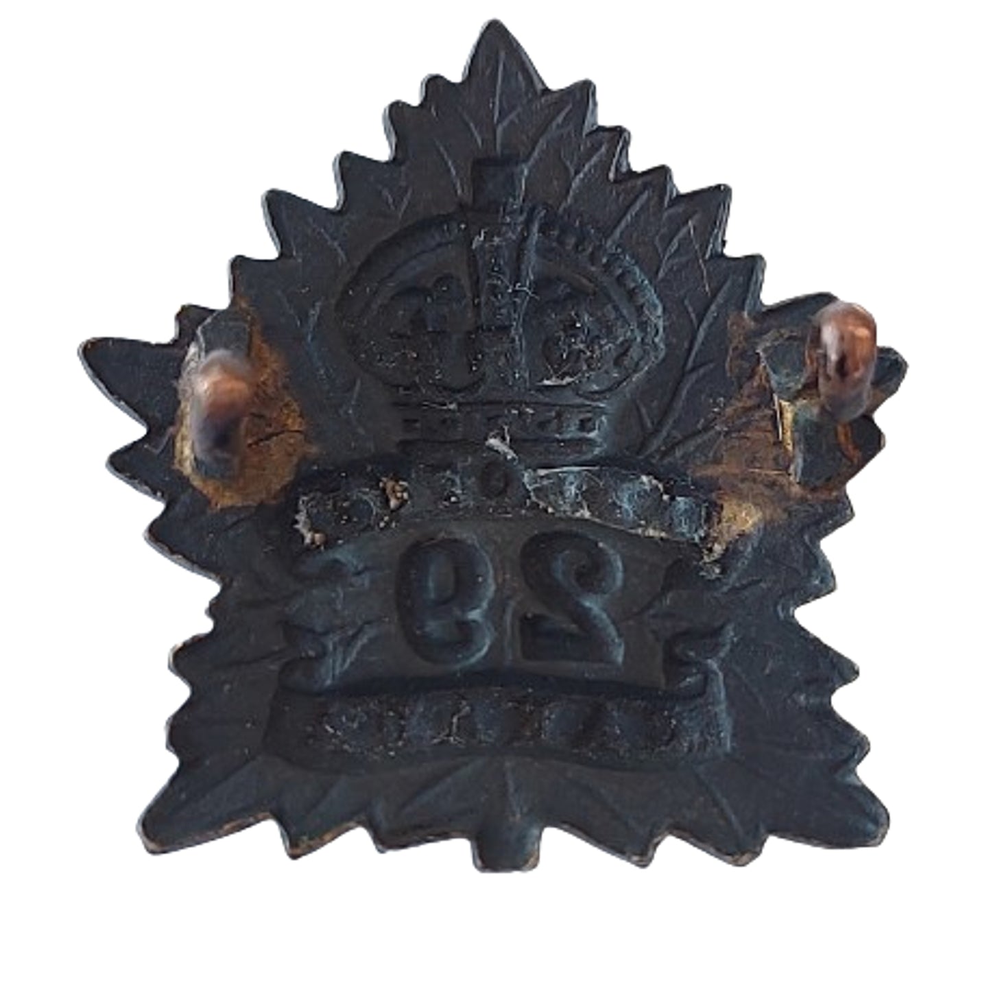 WW1 Canadian 29th Battalion Collar Badge -Tobin's Tigers -Vancouver B.C.