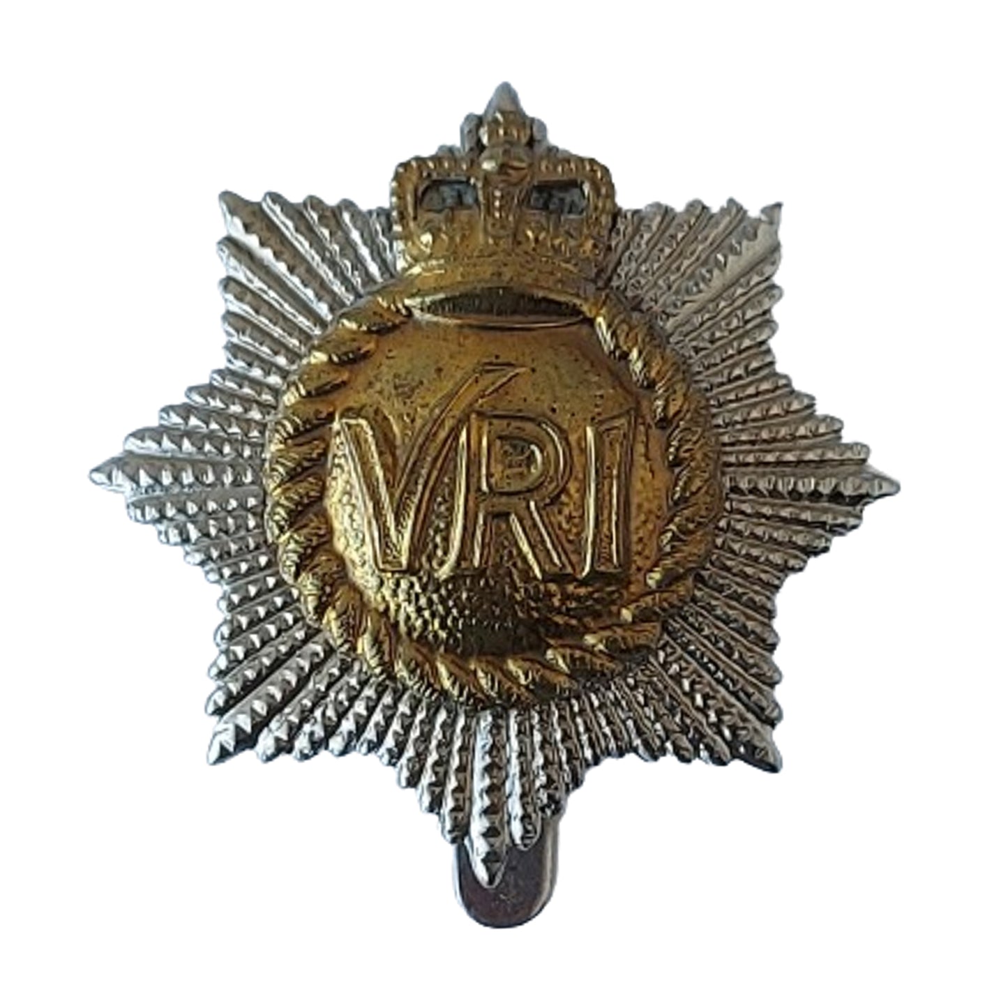 RCR Royal Canadian Regiment Cap Badge -Slider Fastener