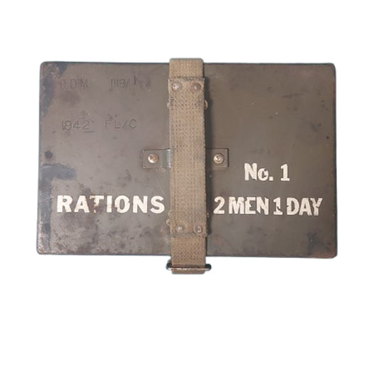 WW2 Canadian Number 1 Rations Box 1942