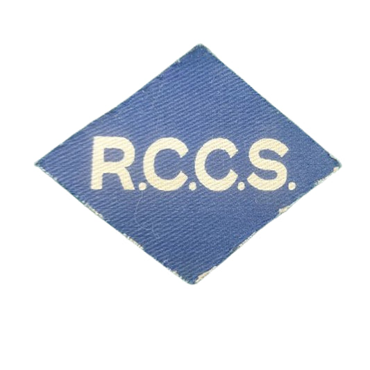 WW2 Canadian RCCS Royal Canadian Corps of Signal Printed Canvas Div Patch