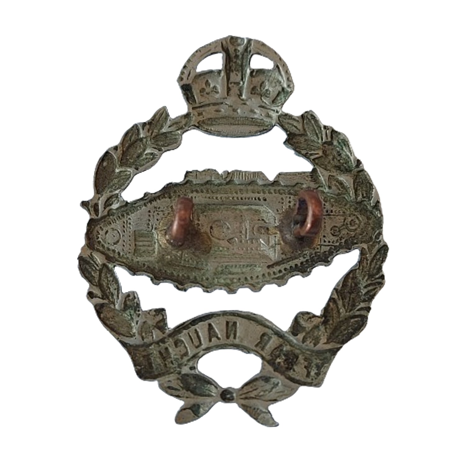 WW2 British Royal Armoured Corps Cap Badge