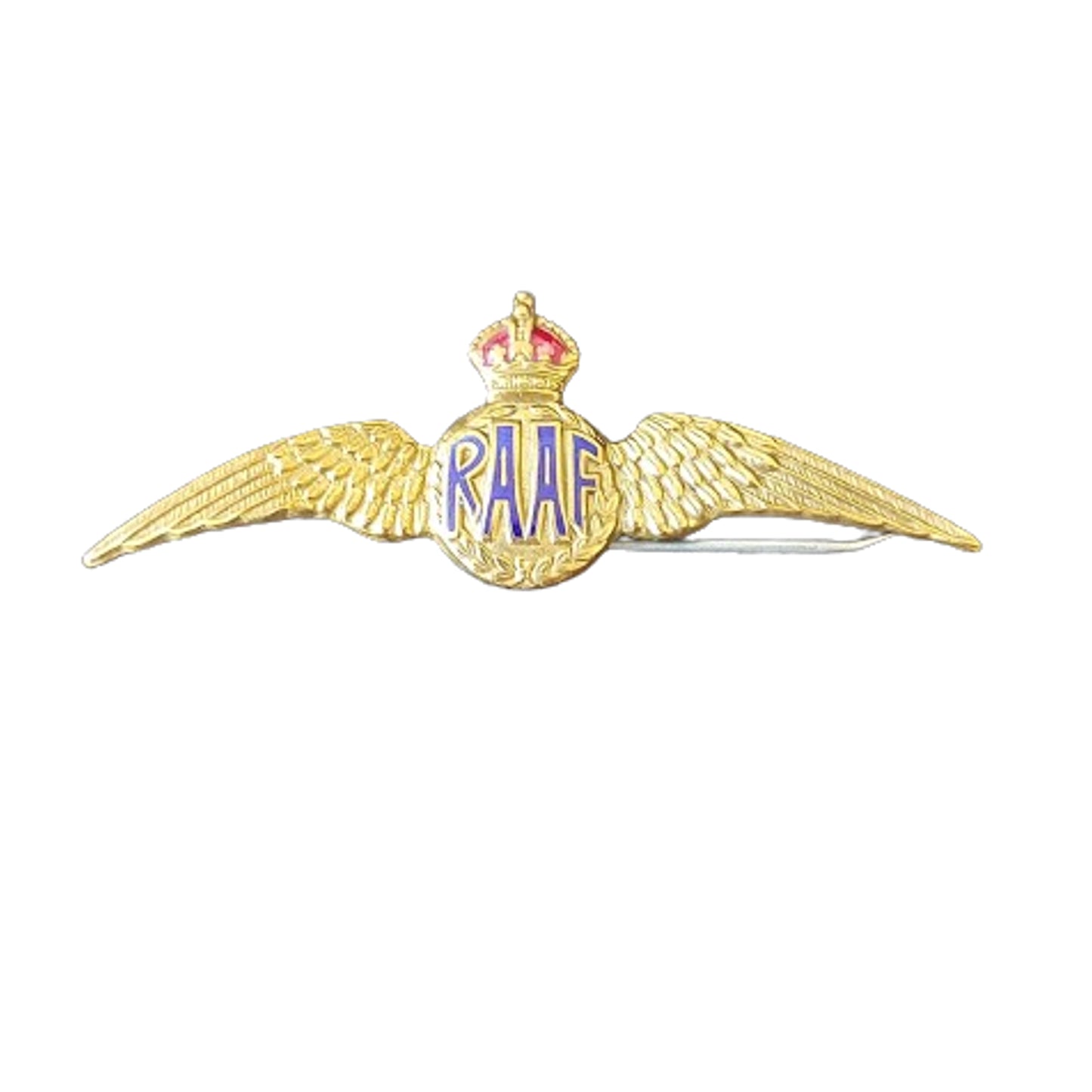 WW2 RAAF Royal Australian Air Force Pilots Wing Sweetheart Pin