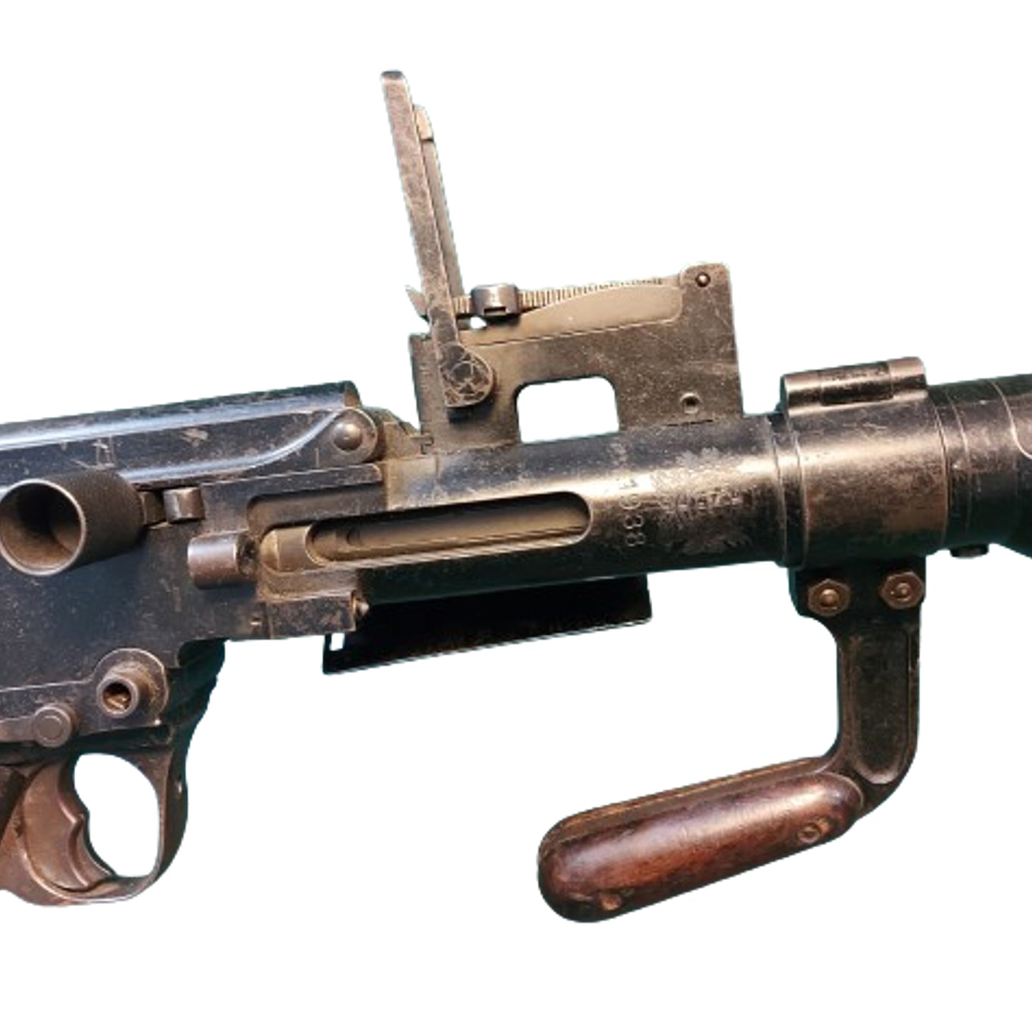 Deactivated WW2 German MG13 M.G. With Indirect Firing Assist Kit