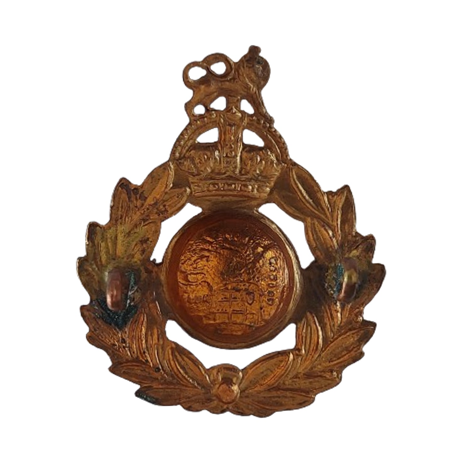 WW2 British Royal Marines Cap Badge