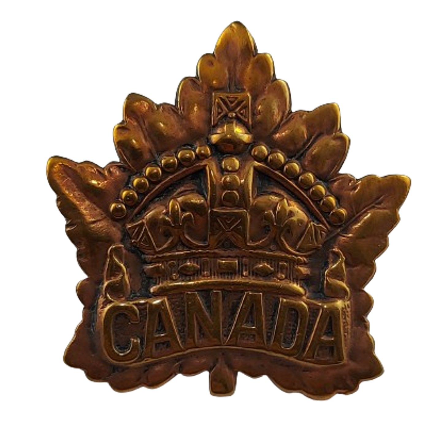 WW1 Canadian General Service Cap Badge