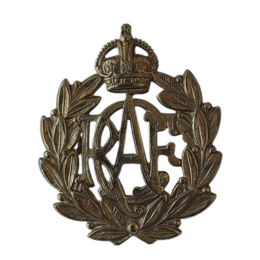 WW2 RCAF Royal Canadian Air Force Cap Badge -Scully Montreal