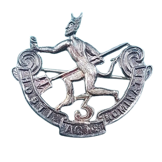 WW1 Canadian 203rd Battalion Sterling Silver Sweetheart Badge -Winnipeg Manitoba