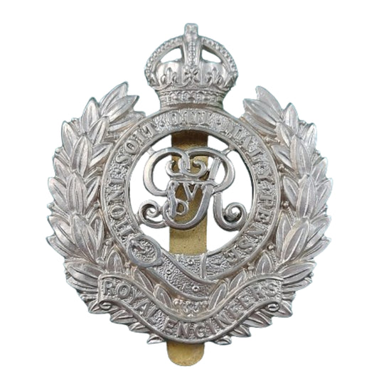 WW1 BEF British Royal Engineers Cap Badge