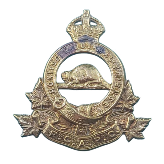 WW2 Canadian RCAPC Royal Canadian Army Pay Corps Cap Badge