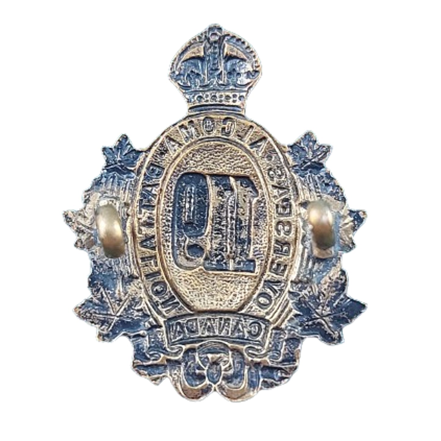 WW1 Canadian 119th Battalion Collar Badge -Sault Ste. Marie, Ontario