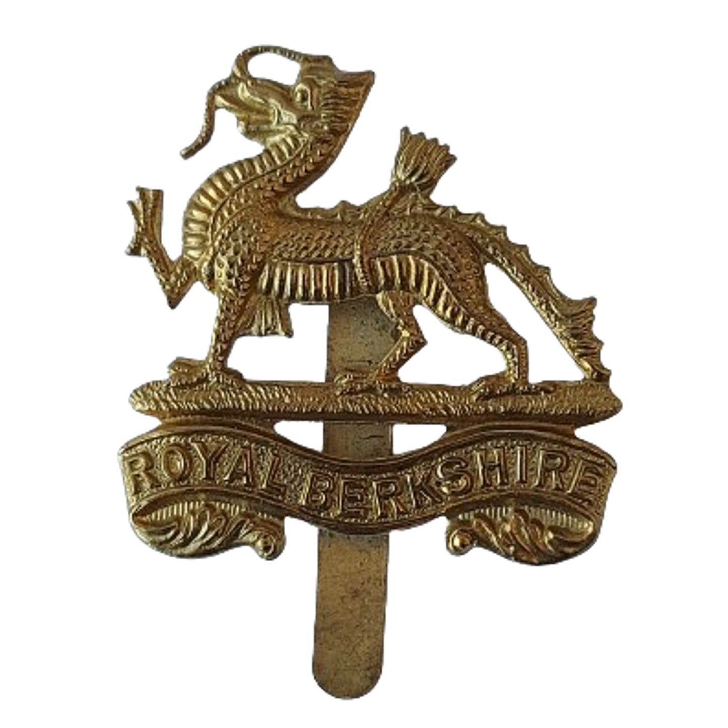 WW1 British BEF British Royal Berkshire Regiment Cap Badge