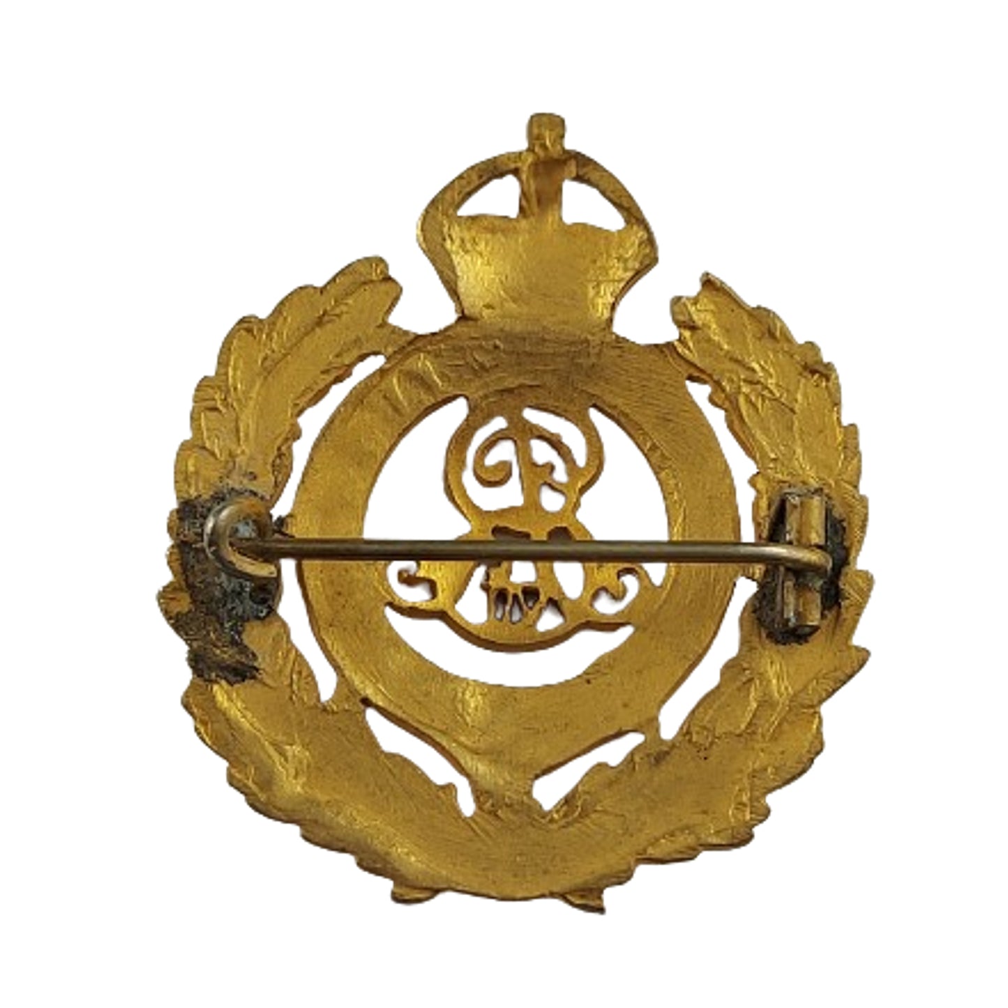 Pre-WW1 British Edward VII Royal Engineers Officer's Cap Badge