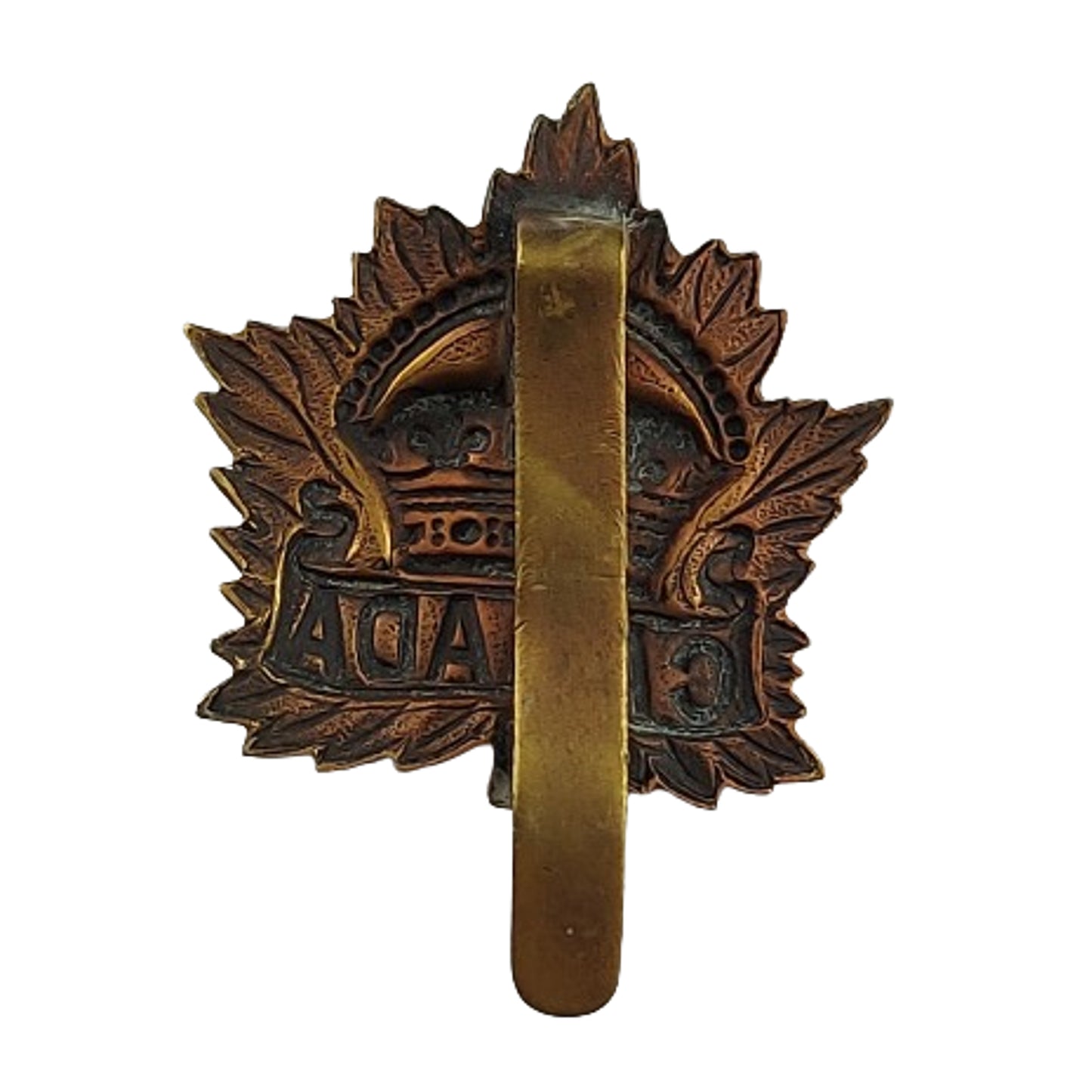 WW1 Canadian General Service Cap Badge -Slider