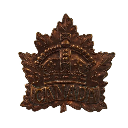 WW1 Canadian General Service Cap Badge 1914