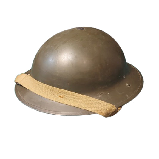 WW2 Canadian Mk.II Steel Helmet G.S.W. 1941 Size 7 3/4