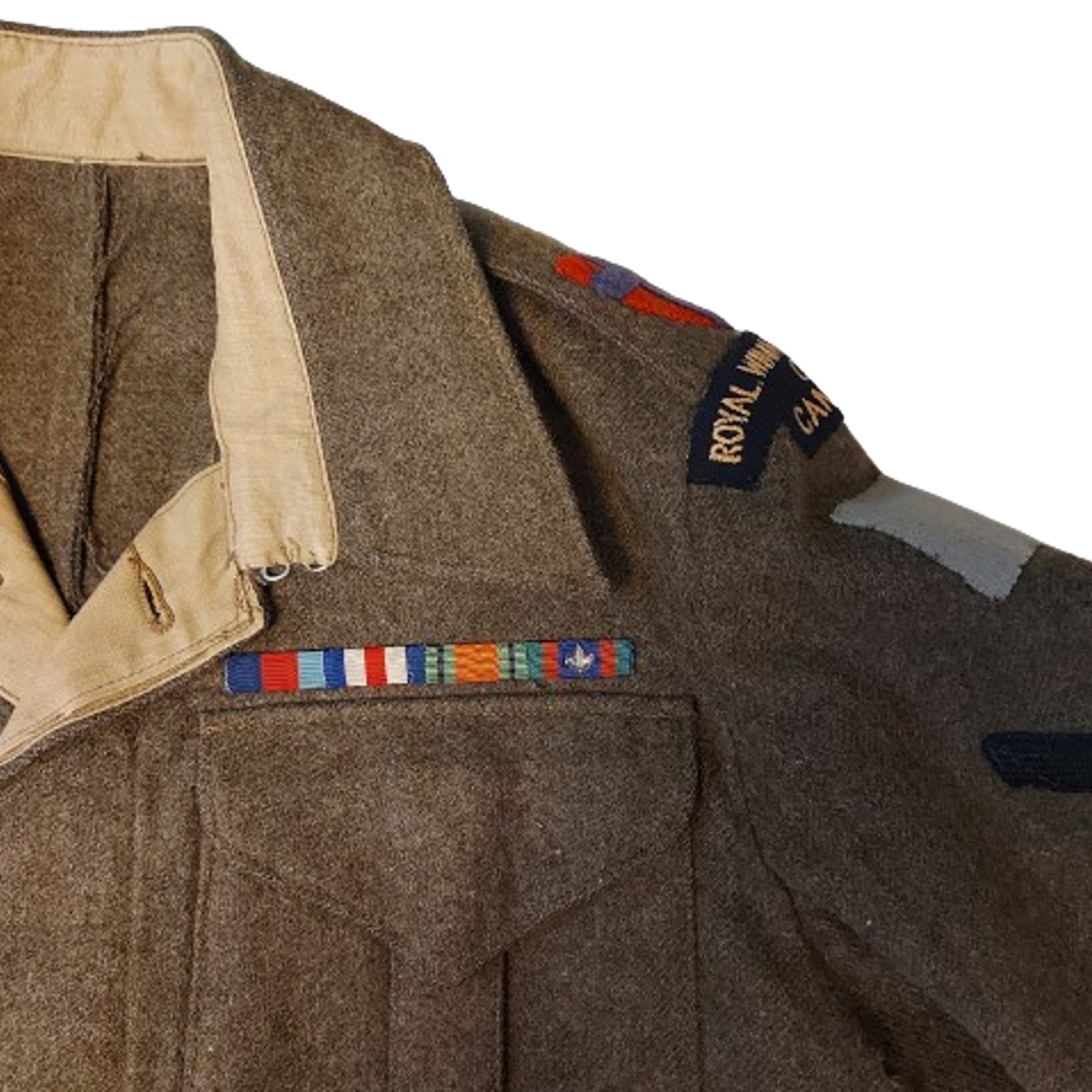 WW2 Canadian Royal Winnipeg Rifles BD Battle Dress Tunic