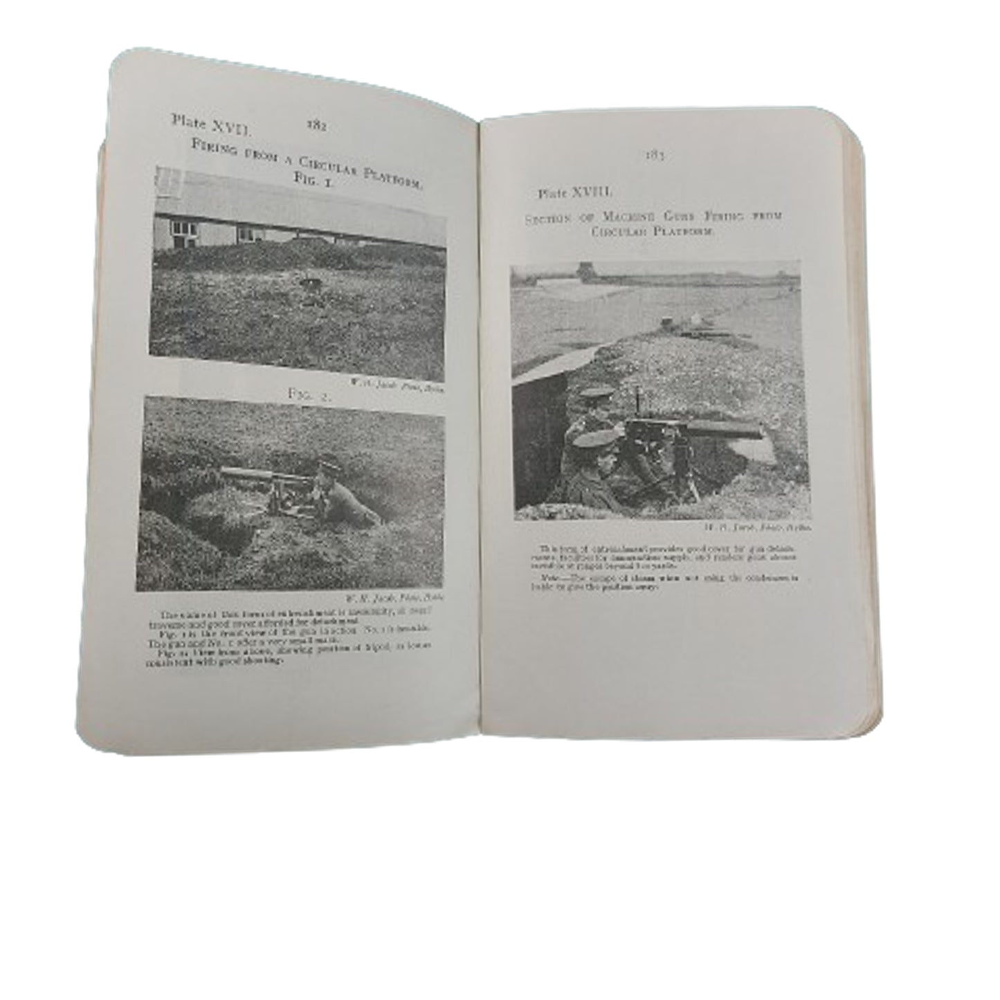 Named WW1 British Machine Gunners' Handbook