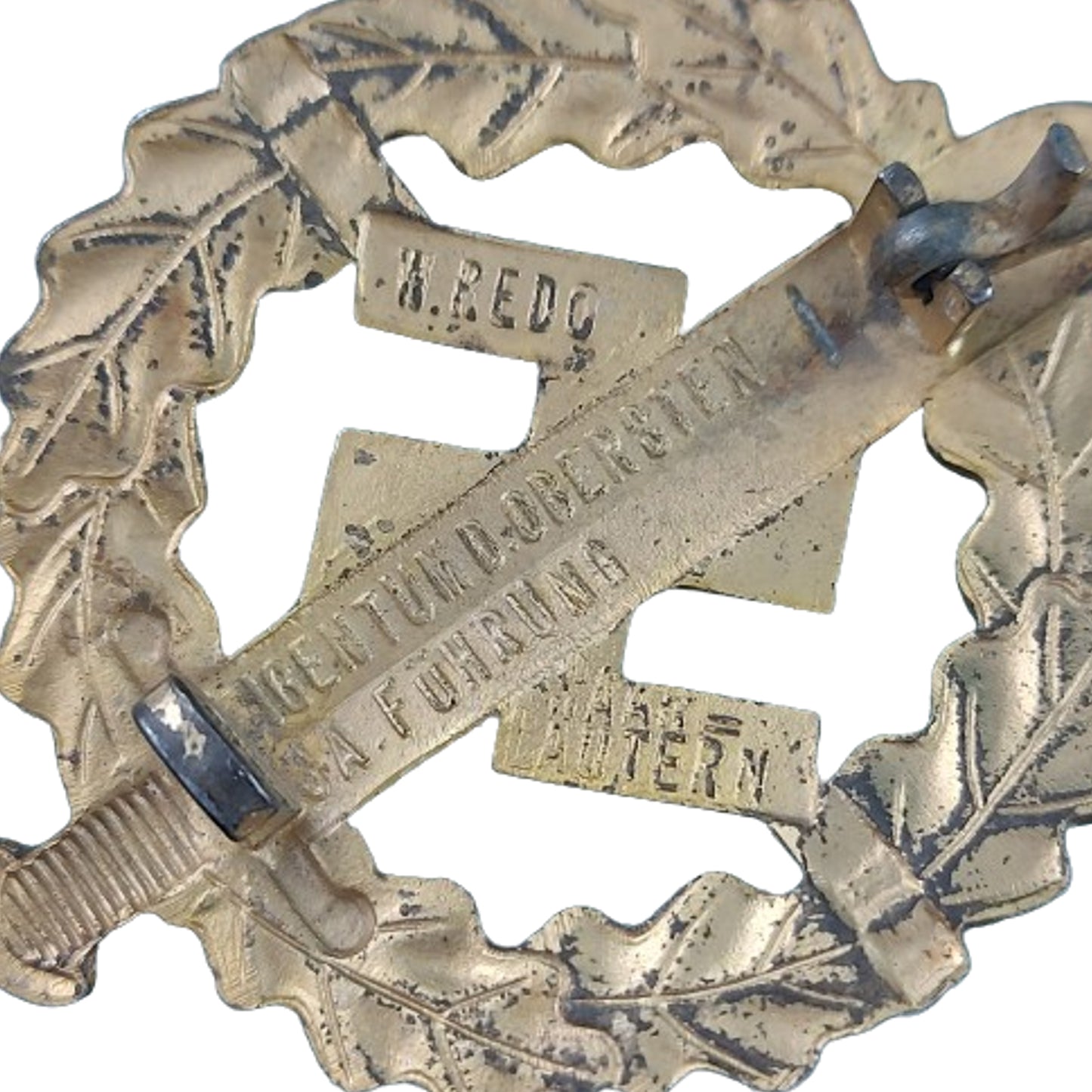 WW2 German SA Sports Badge In Gold