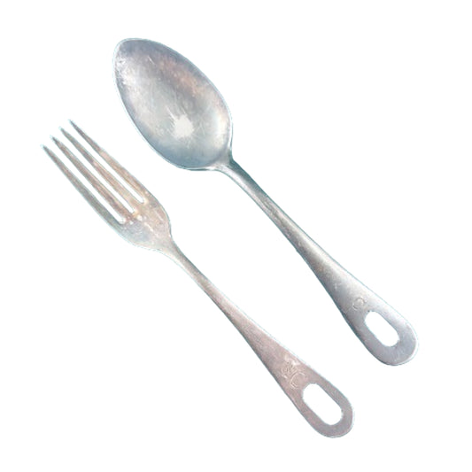 WW2 Canadian Fork And Spoon Canadian C-Broadarrow