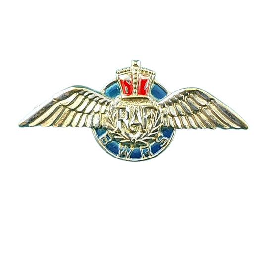 WW2 British RAF Royal Air Force BWRS War Relief Society Wing Lapel Pin