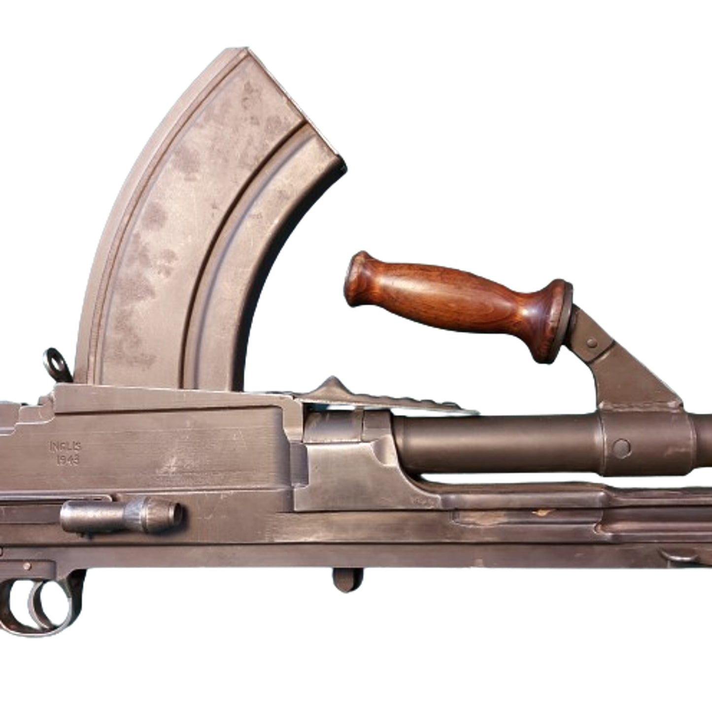 Deactivated WW2 Canadian Mk.I Bren Gun Inglis 1943