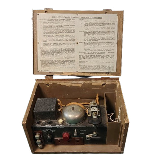 WW2 Canadian Wireless Remote Control unit Number 1