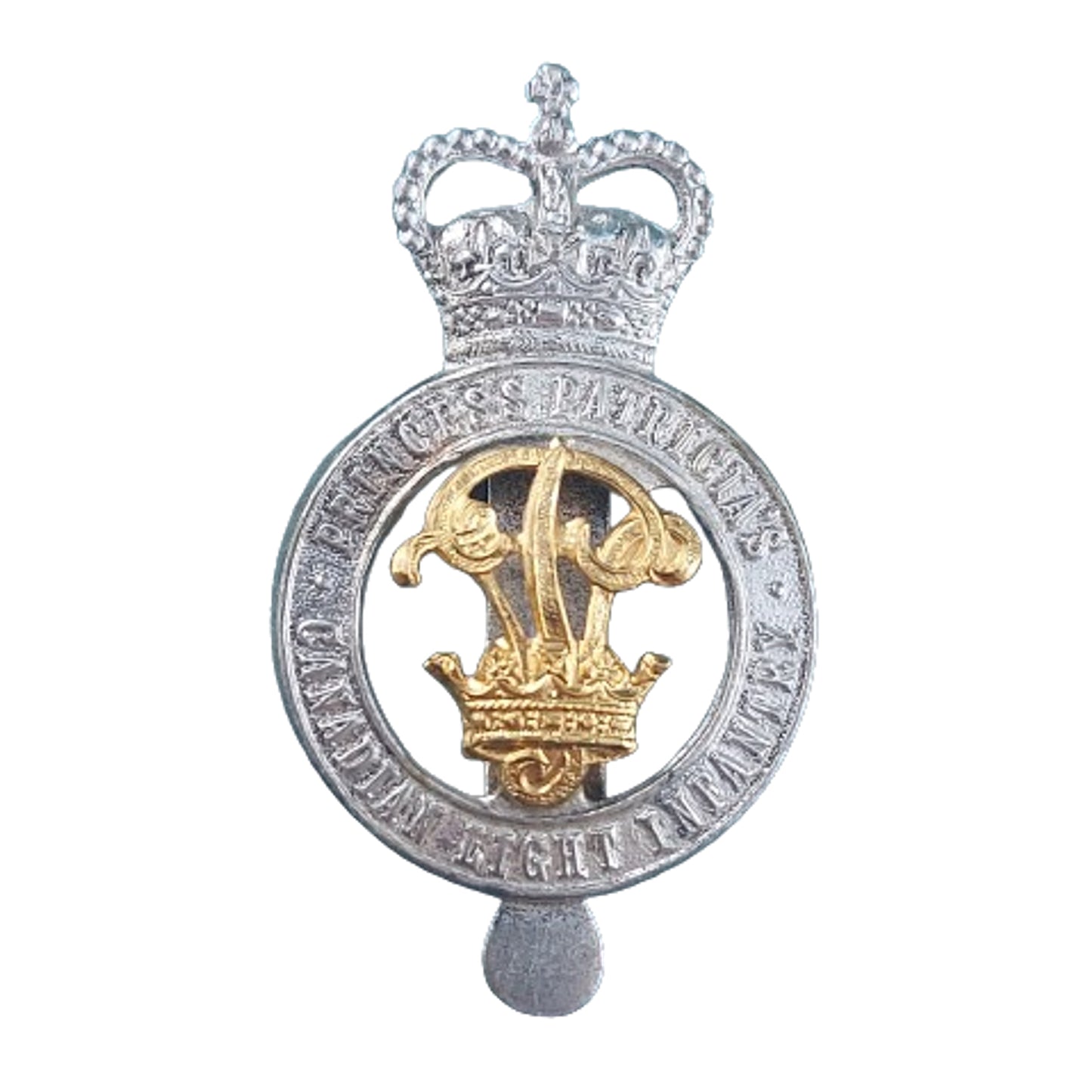 QEII PPCLI Officer's Cap Badge