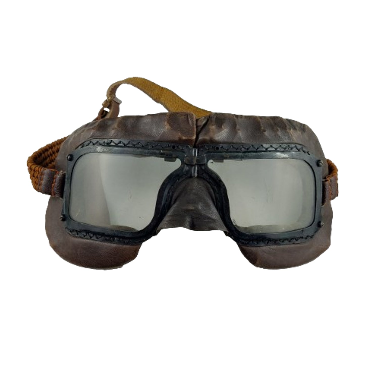 WW2 RCAF Royal Canadian Air Force Mk.III Flight Goggles With Service Number