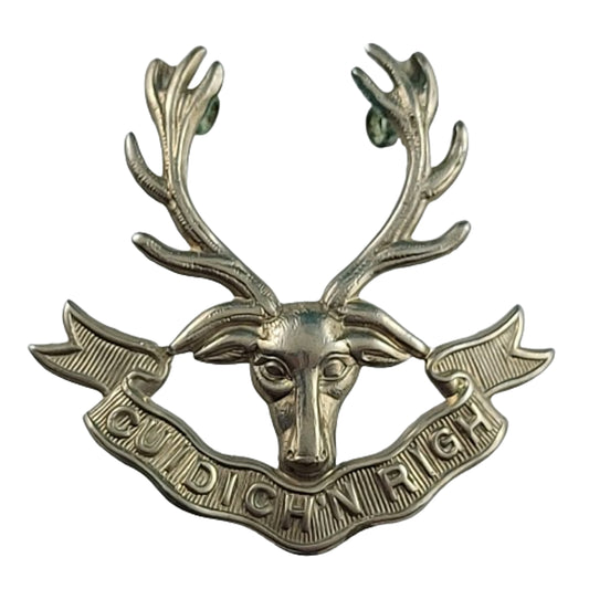 WW2 British Seaforth Highlanders Cap Badge