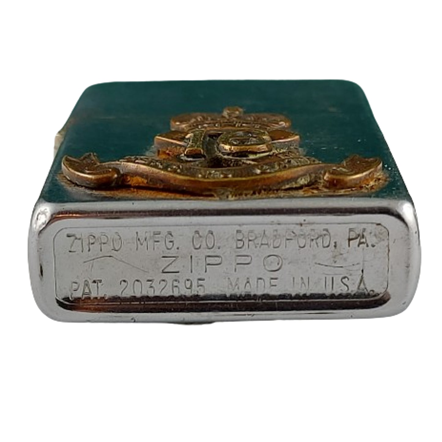 RCAF Royal Canadian Air Force Named WW2 Era Zippo Lighter With Badging