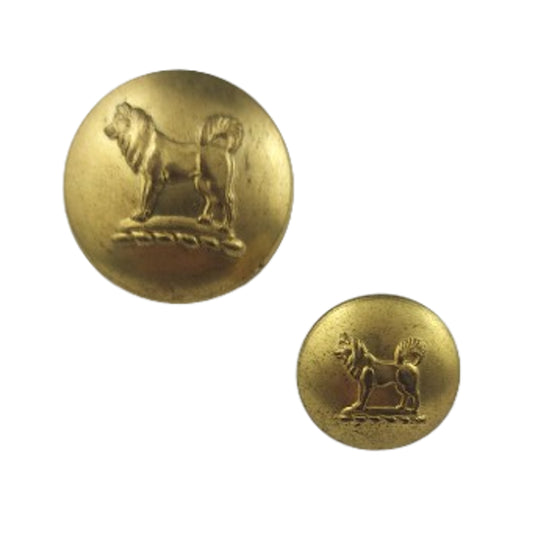 Post-WW2 Canadian Yukon Regiment Uniform Buttons