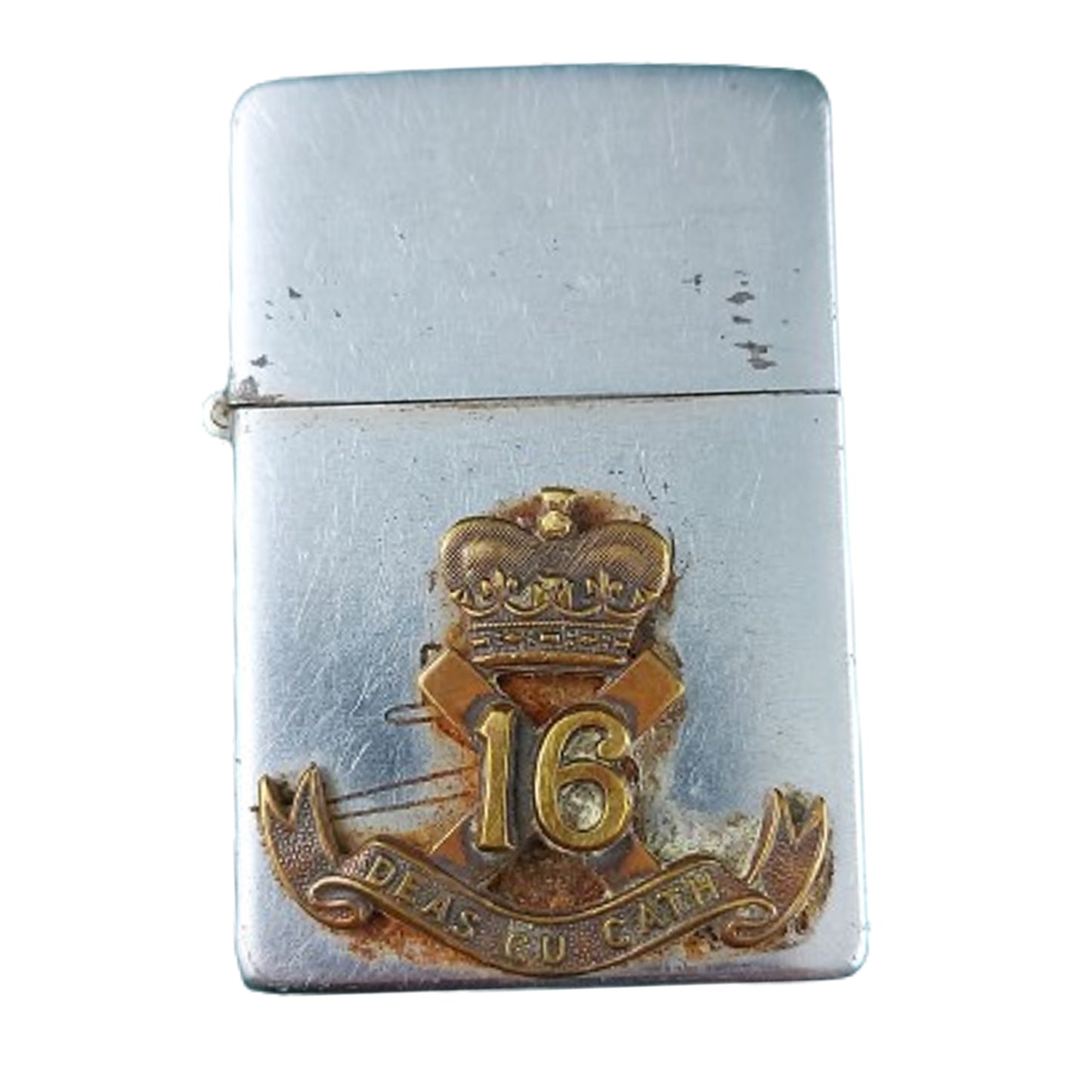 RCAF Royal Canadian Air Force Named WW2 Era Zippo Lighter With Badging