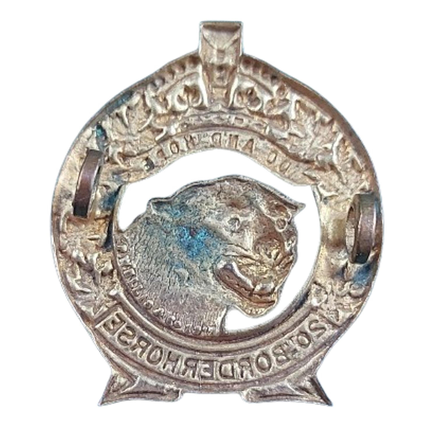 Pre-WW1 Canadian 20th Border Horse Collar Badge -Ellis 1912
