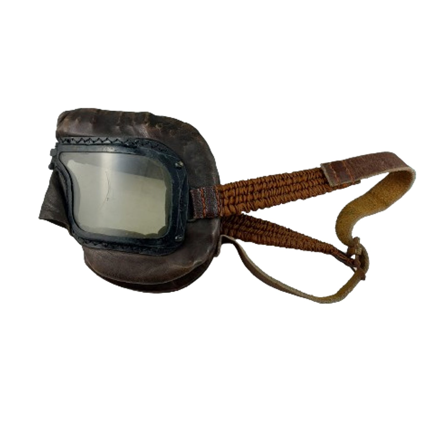 WW2 RCAF Royal Canadian Air Force Mk.III Flight Goggles With Service Number