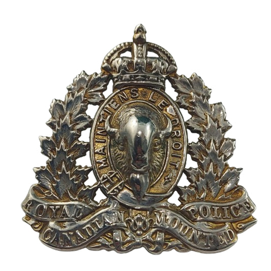 RCMP Royal Canadian Mounted Police Cap Badge