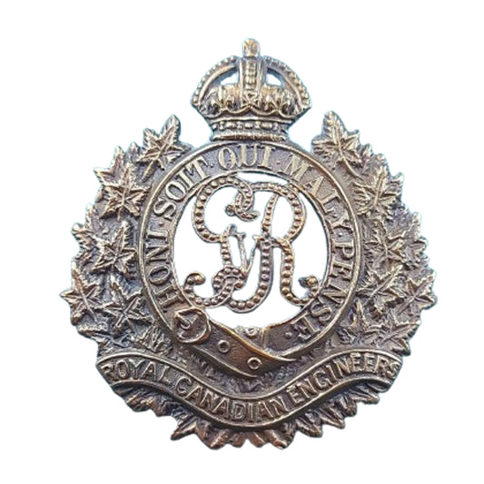 WW1 RCE Royal Canadian Engineers Cap Badge